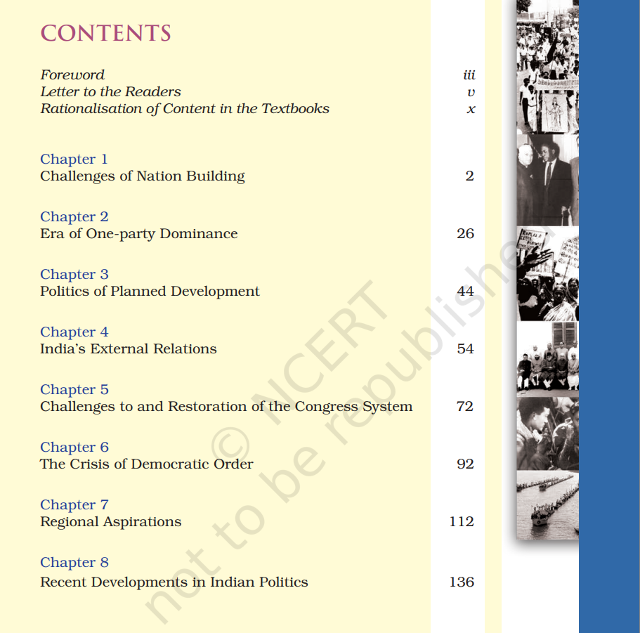 CUET Political Science Syllabus For 2024 Exam Important Topics: NCERT 12th PDF